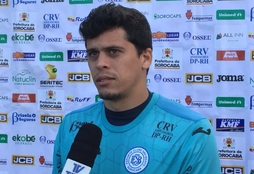 Goleiro histórico do São Bento, Rodrigo Viana retorna ao clube na função de preparador de goleiros