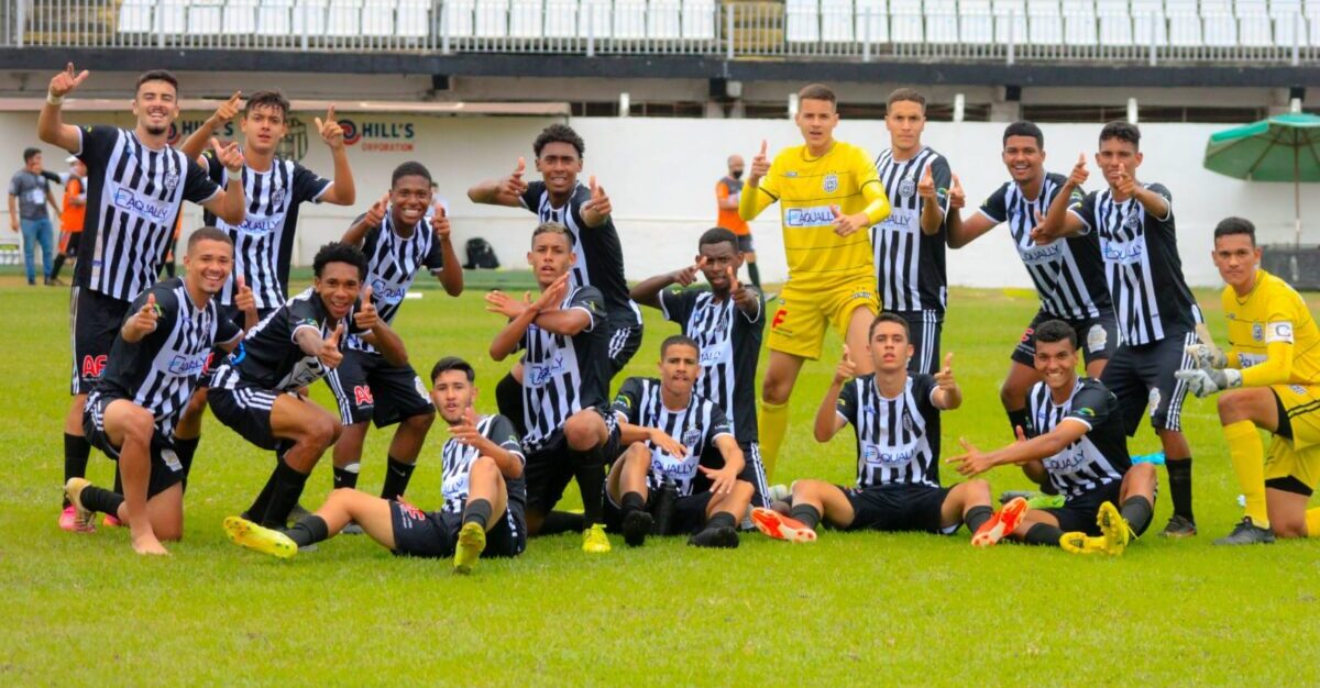 Time sub-15 da União Barbarense busca primeira vitória no Paulista da categoria. Foto: União Barbarense/Divulgação