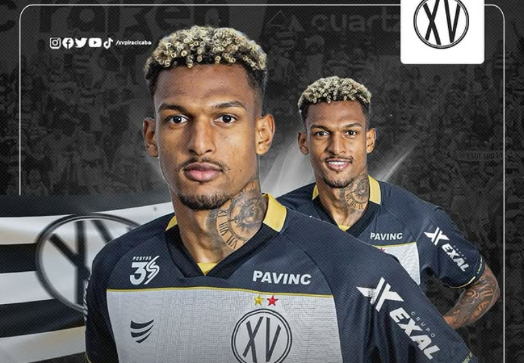 XV de Piracicaba anuncia atacante David Ribeiro para a disputa da Copa Paulista