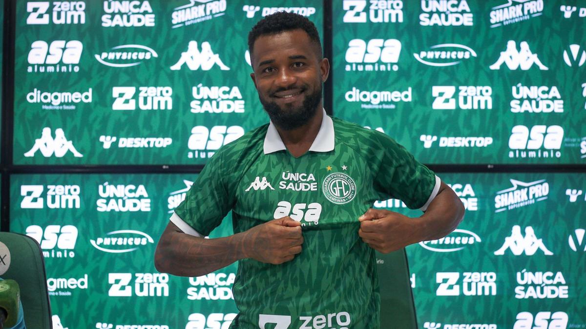 Novo reforço do Guarani deve estrear diante do Itabaiana