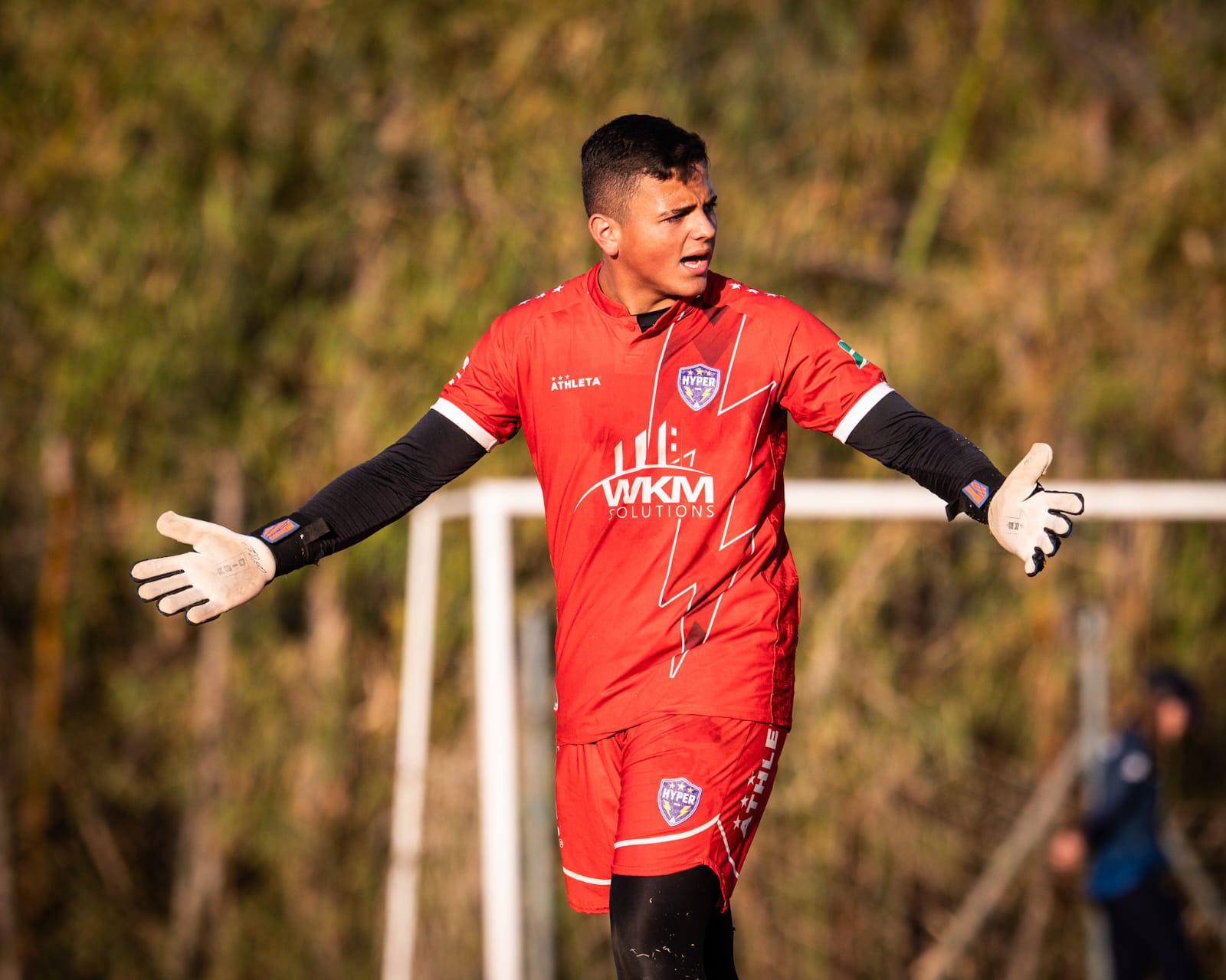 Júlio Cesar: Da infância nos Meninos da Vila ao crescimento como goleiro do Hyper Sub-15
