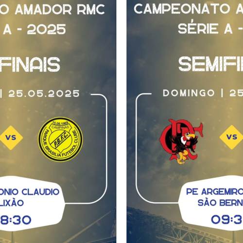 Campinas Esportiva fará cobertura exclusiva da Série A do Amador da RMC