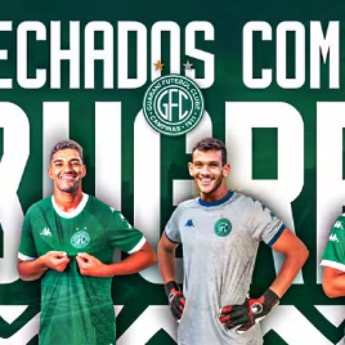 Com velhos conhecidos da torcida, Guarani anuncia os primeiros reforços para próxima temporada; Confira