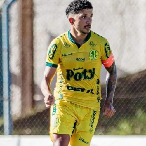 Volante Yuri Lima defendeu o Mirassol em 2024. Foto: Divulgação / Redes Sociais.