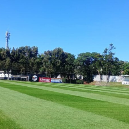 Ponte Preta finaliza reforma do gramado no CT e retorna aos treinos no Jardim Eulina