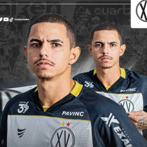 Djavan é o novo reforço do XV de Piracicaba para a Copa Paulista 2025