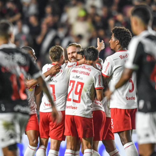 RB Bragantino amplia tabu diante do Vasco após vitória em São Januário