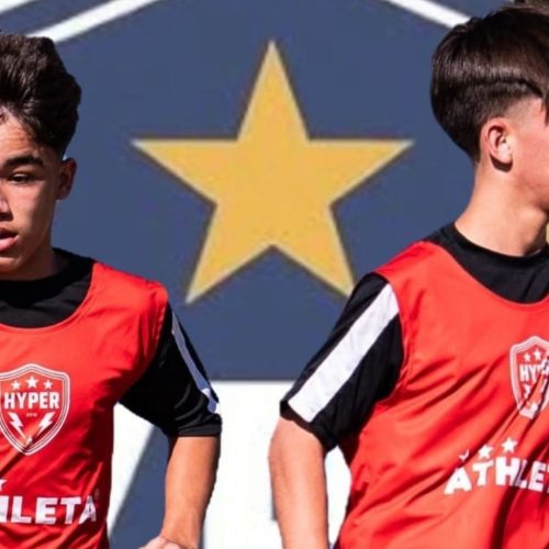 Gêmeos Bernardo e Lorenzo Maiochi: talento, disciplina e uma trajetória promissora no futebol de base