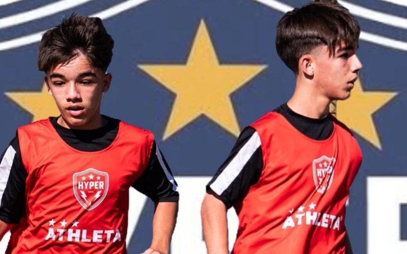 Gêmeos Bernardo e Lorenzo Maiochi: talento, disciplina e uma trajetória promissora no futebol de base